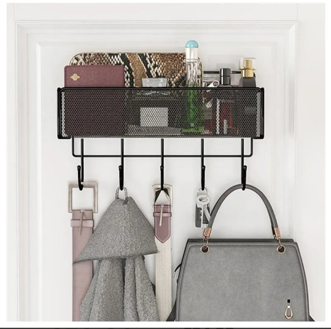 Self-Adhesive Iron Shelf With Hook - My Store