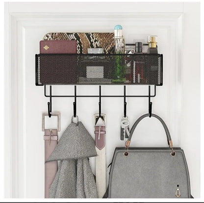 Self-Adhesive Iron Shelf With Hook - My Store