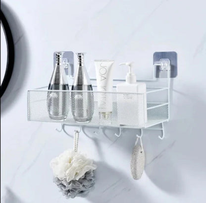 Self-Adhesive Iron Shelf With Hook - My Store