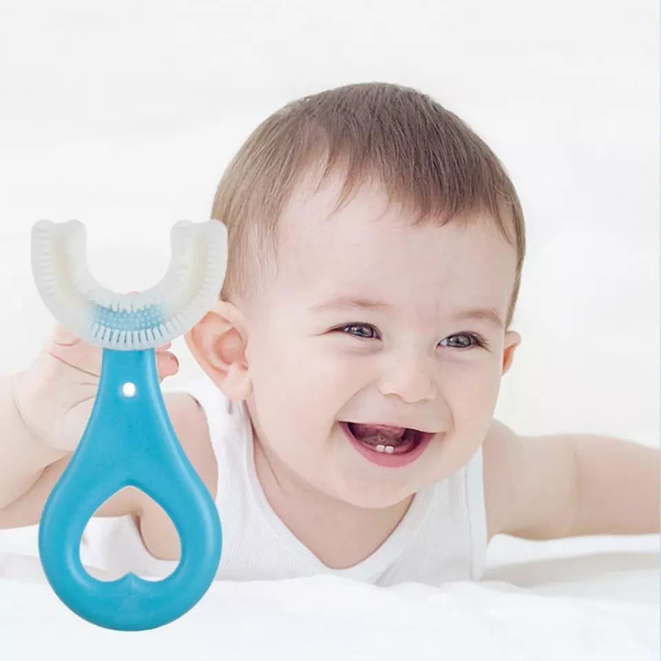 U Shape Silicon Kids Teeth Brush - My Store