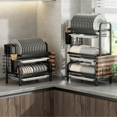 Multi-Tired Dish Rack - 2Layer & 3Layer