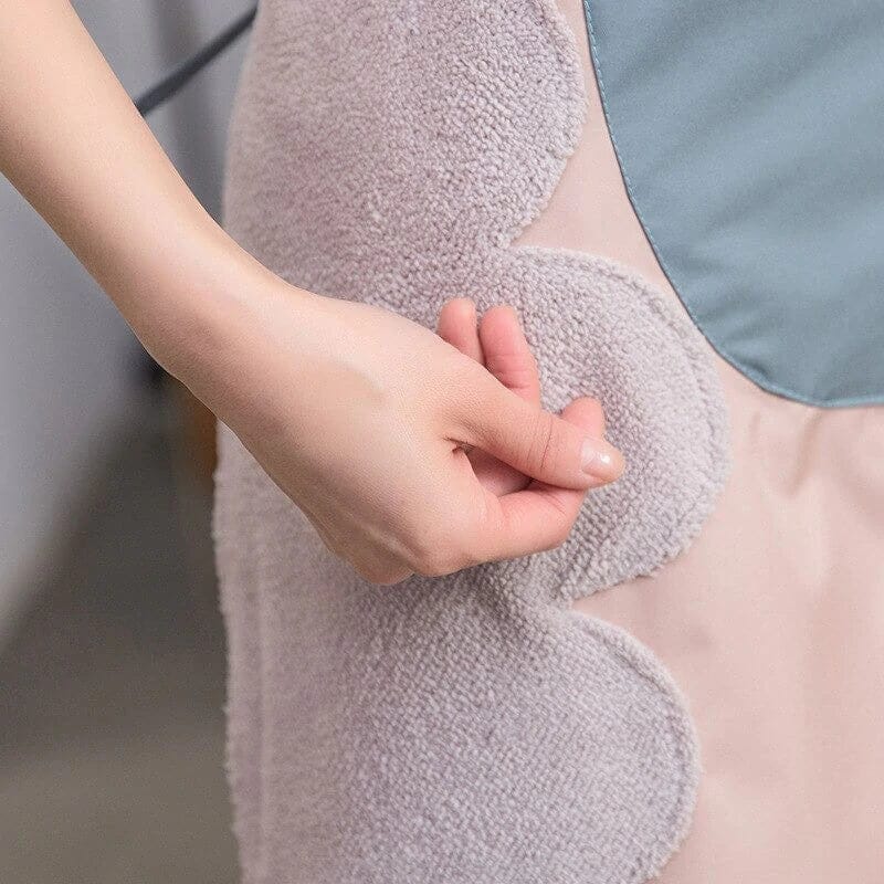 Kitchen Apron Waterproof Hand-Wiping With Pocket - My Store