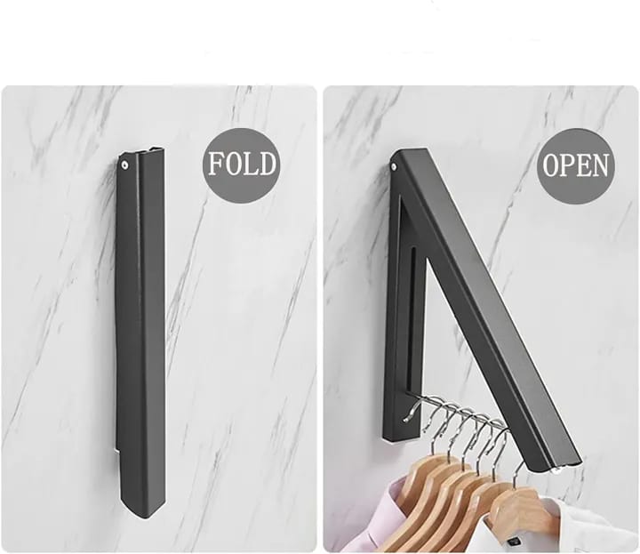 Hidden Folding Hanger Space-Saving Storage Solution - My Store