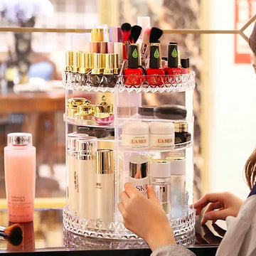 Rotating Makeup Organizer