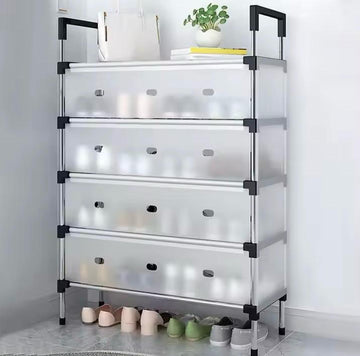 Multi Layers Dust Proof Shoe Rack