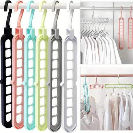 9 Hole Rotatable Hanger Space Saving Organizer - My Store