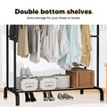Double Pole Metal Cloth Stand - My Store