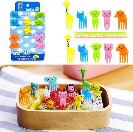 10 Pcs Kids Fork Fruit Fork - My Store