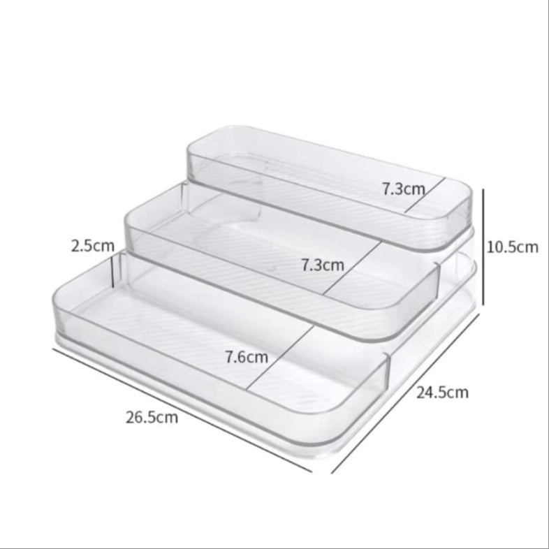 3-Tier Acrylic Desktop Perfume Organizer - My Store