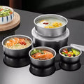 Stacking Stainless Steel Mixing Bowls Set ( 5 pcs ) - My Store