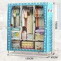 Non-woven Cloth Wardrobe Folding Portable Clothing Storage Cabinet - My Store