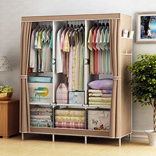 Non-woven Cloth Wardrobe Folding Portable Clothing Storage Cabinet
