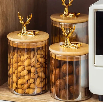 Deer Kitchen Canister Set