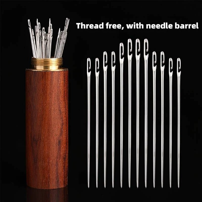 30pcs blind sewing needle elderly stainless steel 