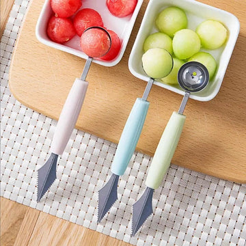 2in1 fruit Carving Knife