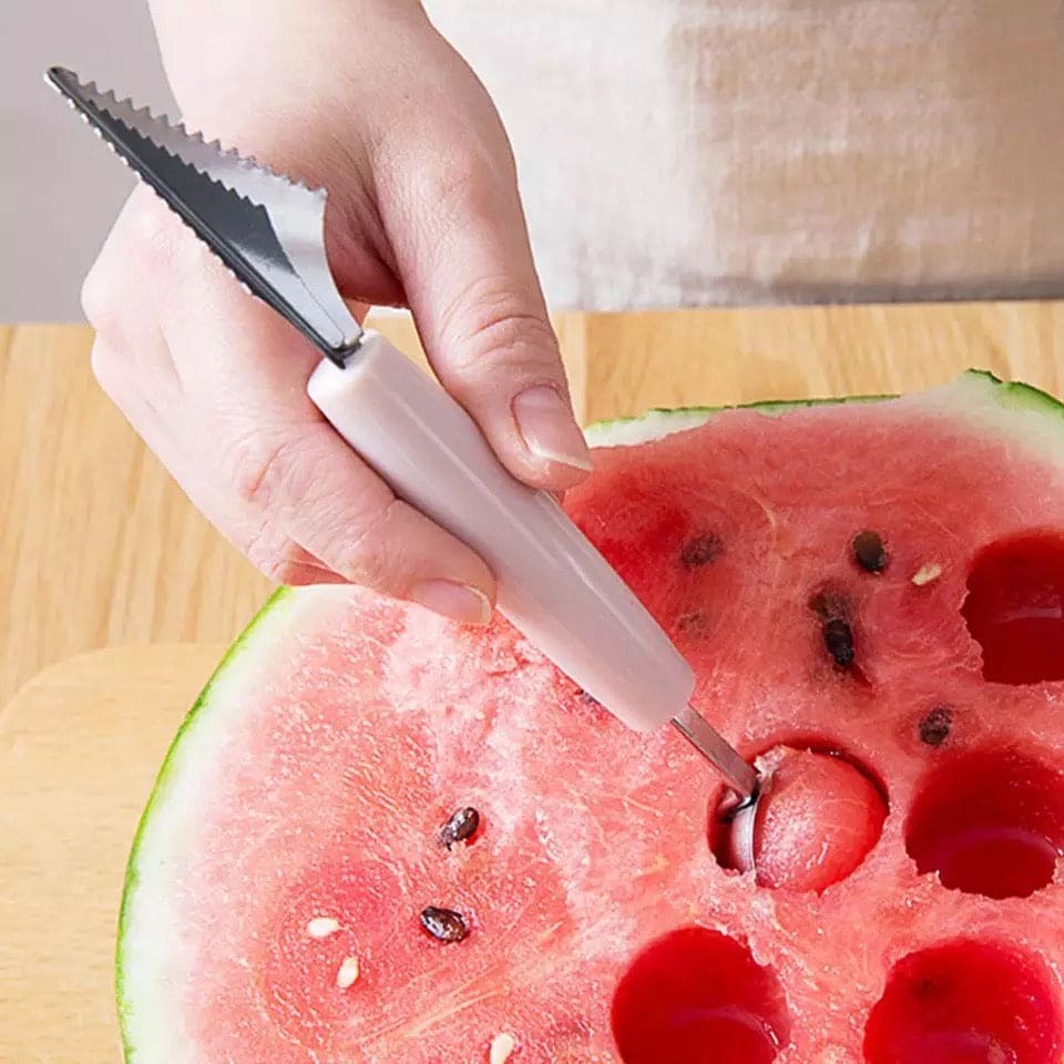 2in1 fruit Carving Knife