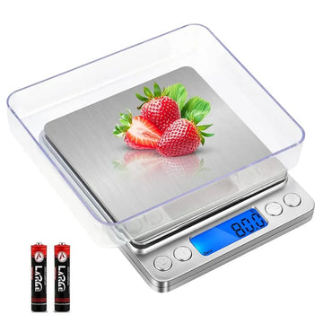 Digital Kitchen Scale 3000g/0.1g Precision with LCD Display