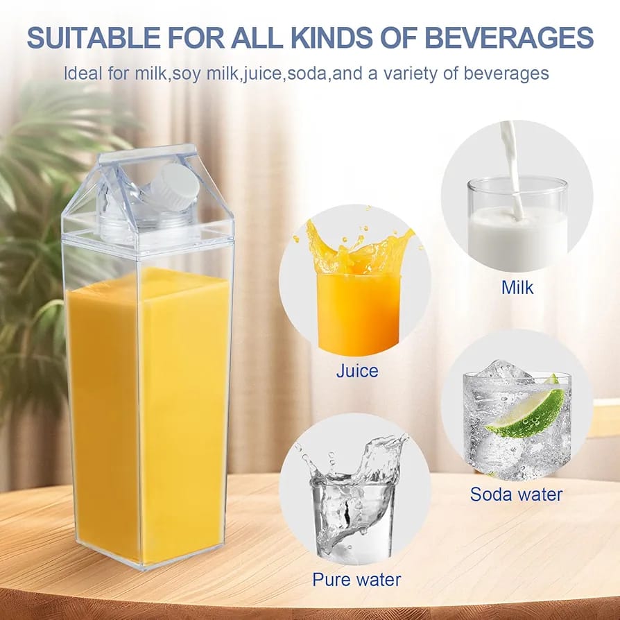 Transparent Milk Bottle 1000ML