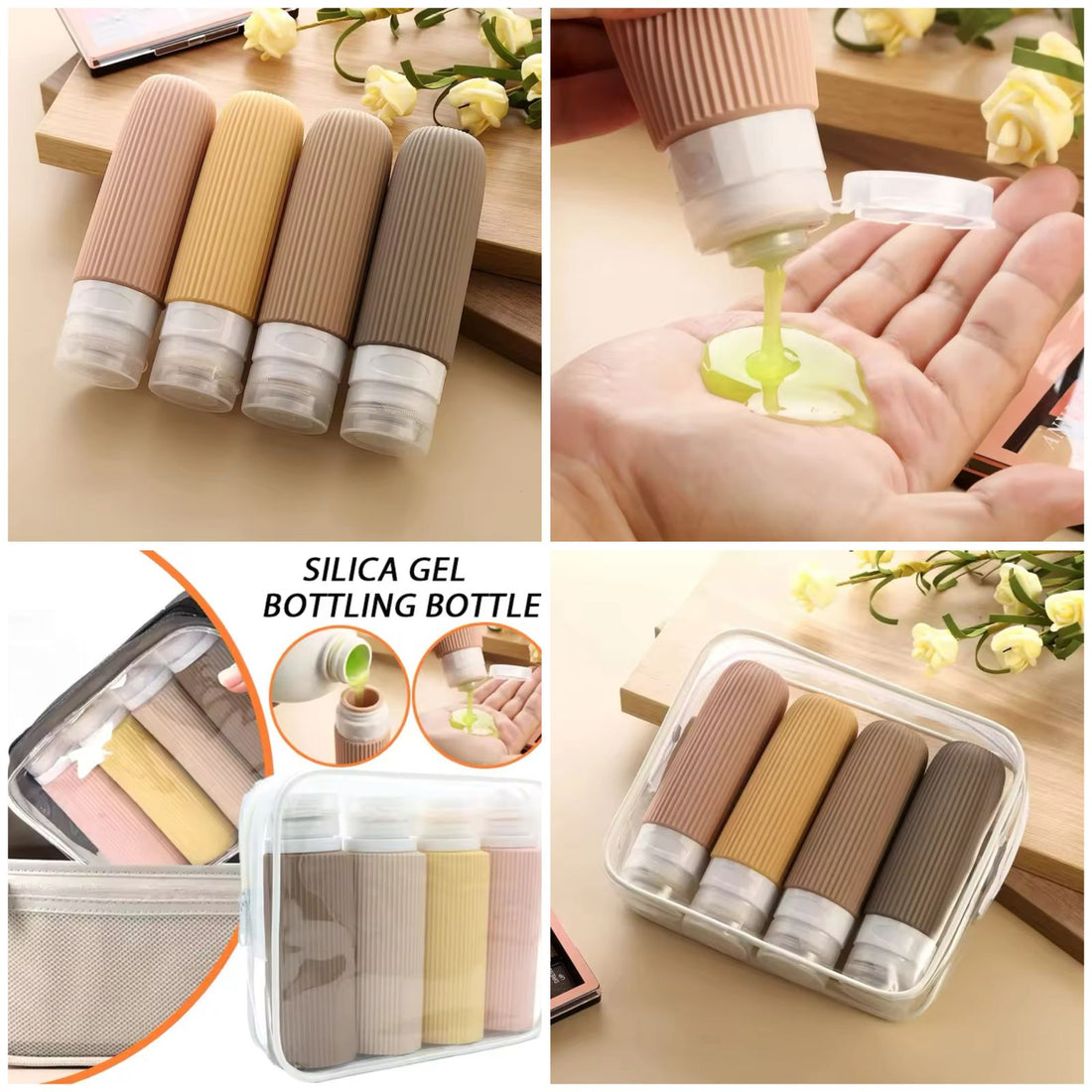 4Pcs Toiletry Pouch Set - My Store