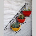 Staircase Floral Display Wall Basket Frame - My Store