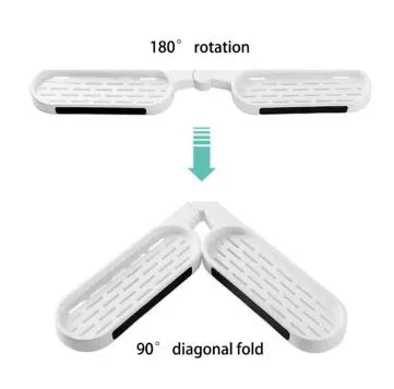 Wall-Mounted Revolving Storage Rack - My Store