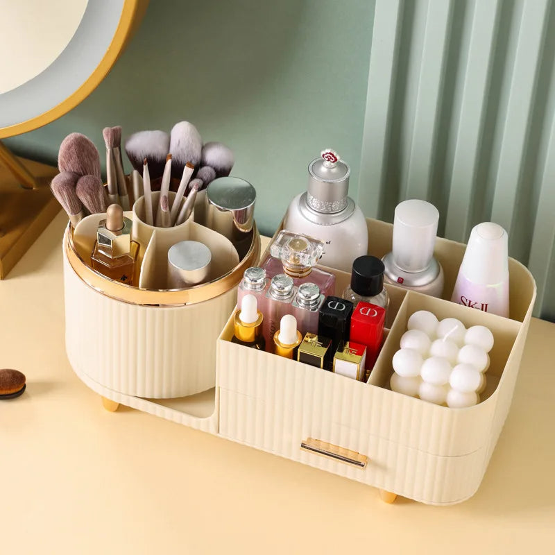 Rotating Brush Holder & Cosmetic Organizer - My Store