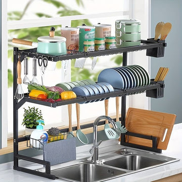 Double Layer Over The Sink Rack