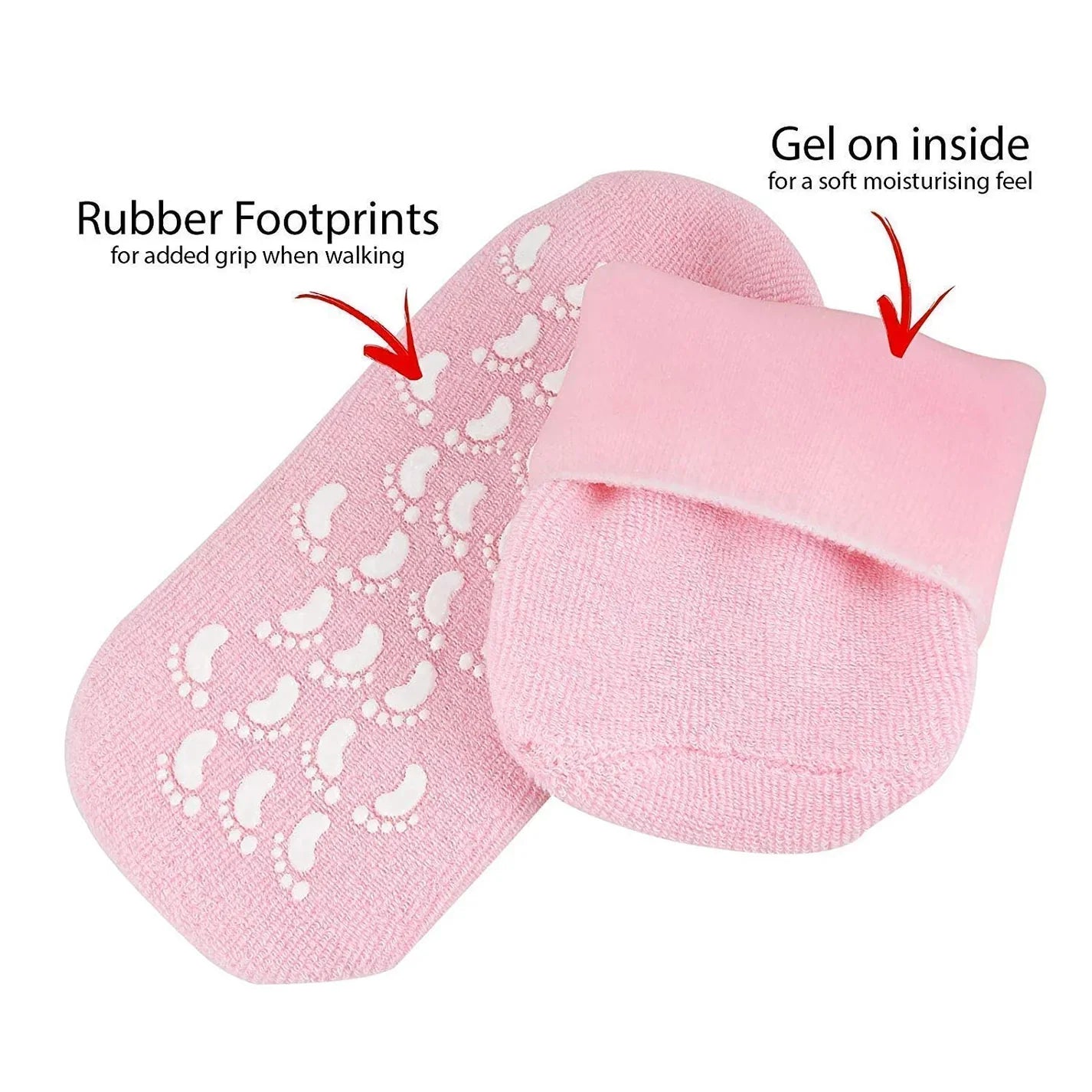 Silicone Moisturizing Gel Socks - Pair - My Store