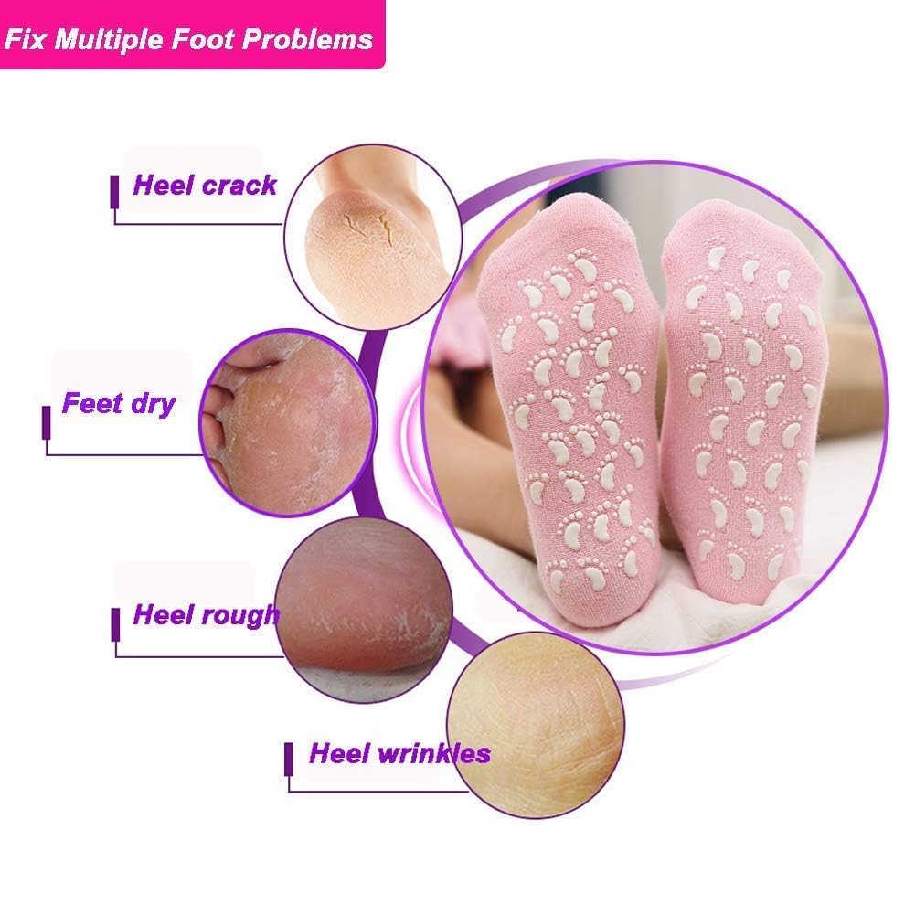 Silicone Moisturizing Gel Socks - Pair - My Store