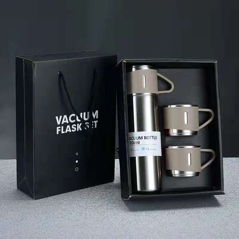 Vacuum Bottle and Mug Set