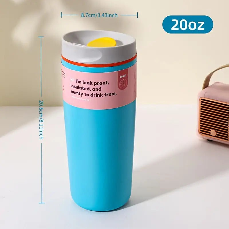 Premium Insulated Travel Coffee Mug Leak Proof & Durable 700ML