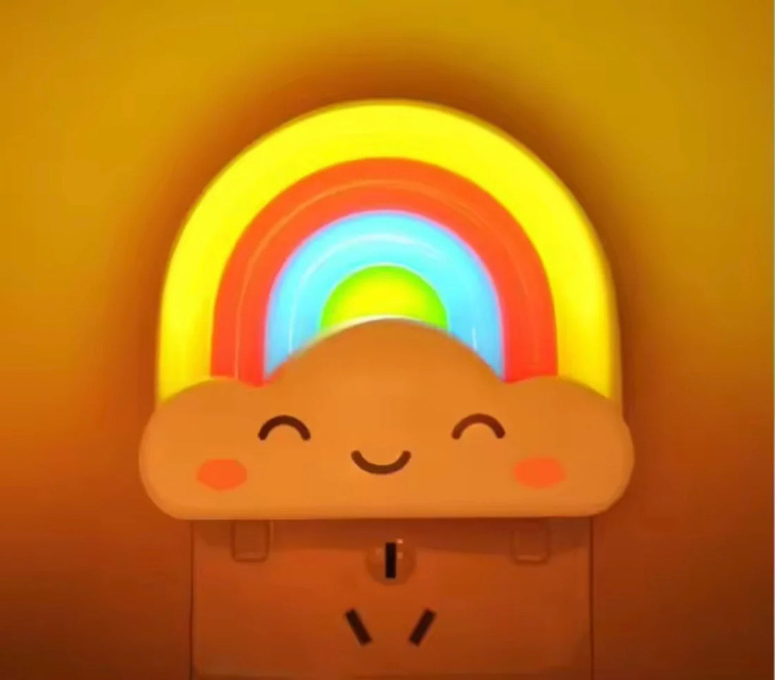 Rainbow Cloud Kids Night Lamp