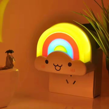 Rainbow Cloud Kids Night Lamp