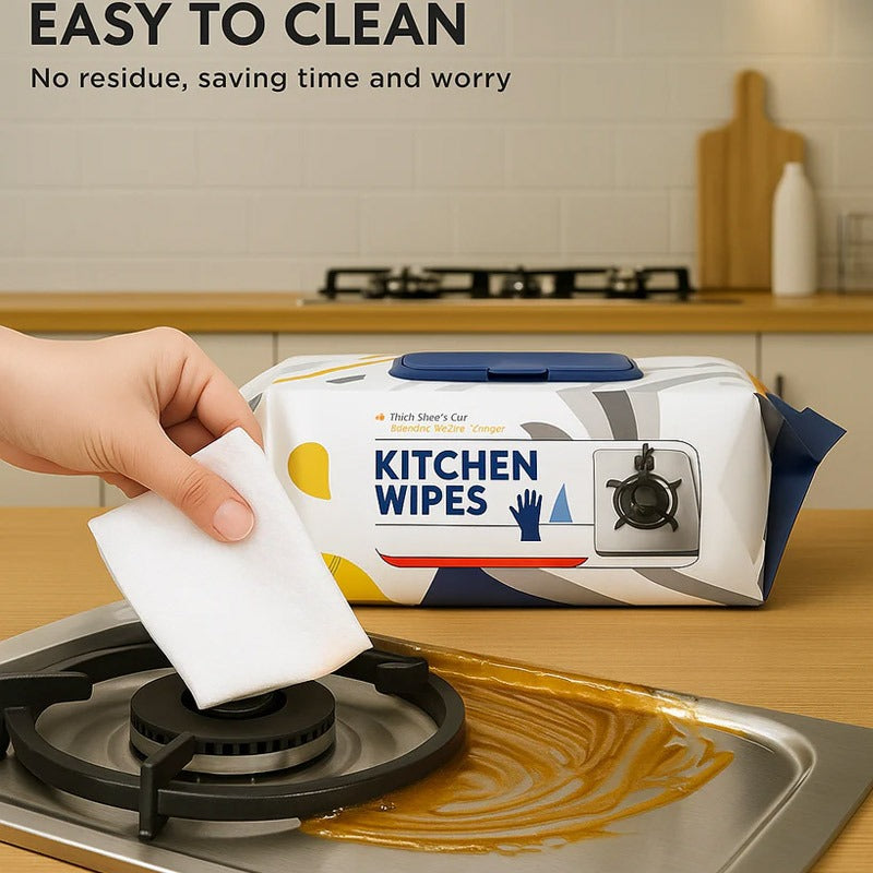 Disposable Kitchen Cleaning Wipes