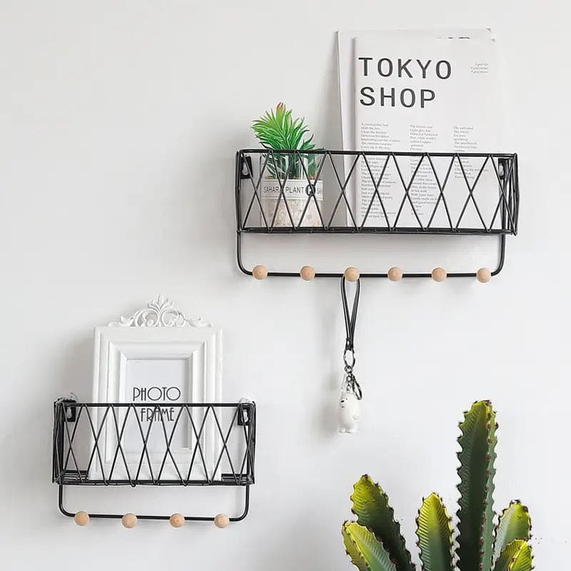Criss Cross Wall Shelf  (Box Packing)