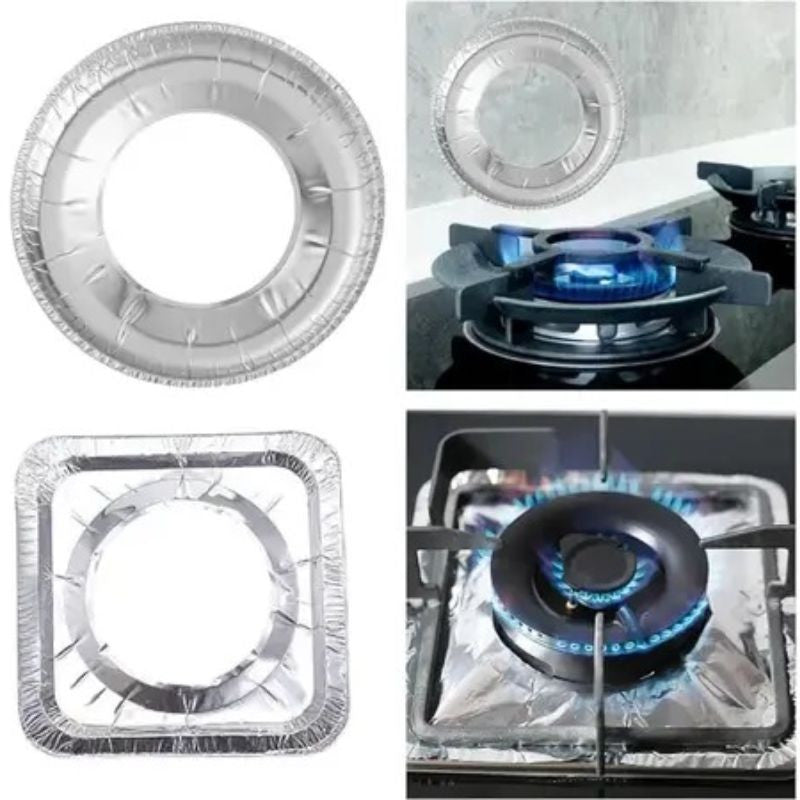 Aluminum Foil Stove Cover ( 10 pcs )