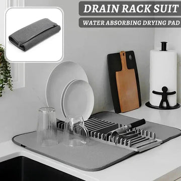 Multipurpose Drain Mat With Plastic Stand - My Store