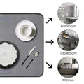 Multipurpose Drain Mat With Plastic Stand - My Store