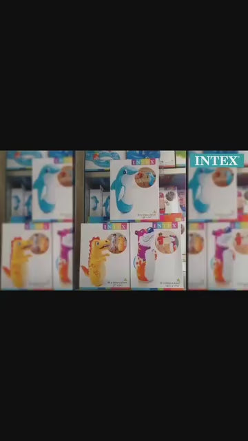 INTEX 3-D Bop Bag Kids Inflatable Punching Toy