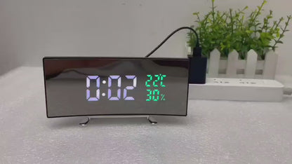 6.6-Inch Multifunctional LED Alarm Clock