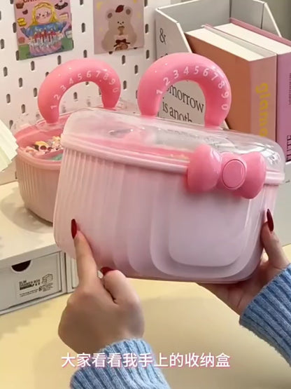 Aesthetic Bow Portable Organizer & Storage Box