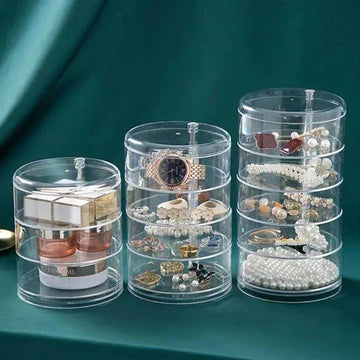 Acrylic Rotating Jewelry Organizer