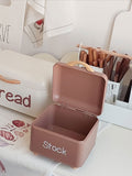 2-Piece Vintage Countertop Storage Set – Bread Box & Stock Organizer - My Store
