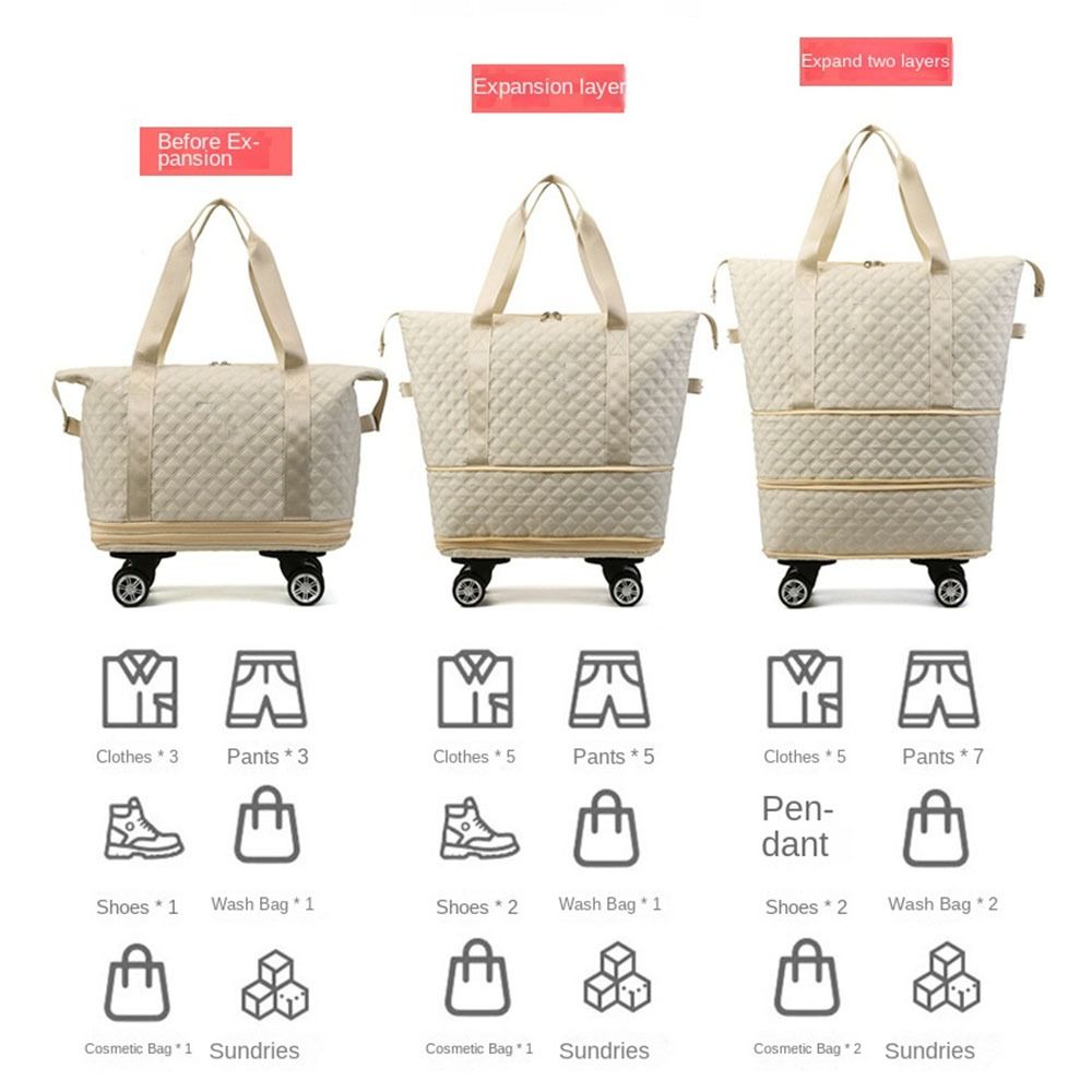 Expandable Travel Bag With Wheel - My Store