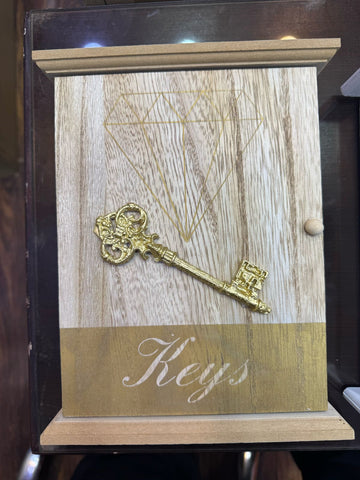 Wooden Wall Mounted Key Holder - My Store