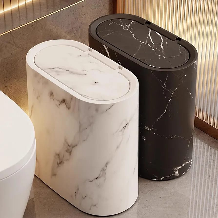 Luxury Slim Press-Top Trash Can - My Store