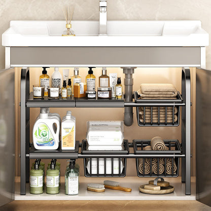 Kitchen Under Sink Adjustable Pot Rack - My Store