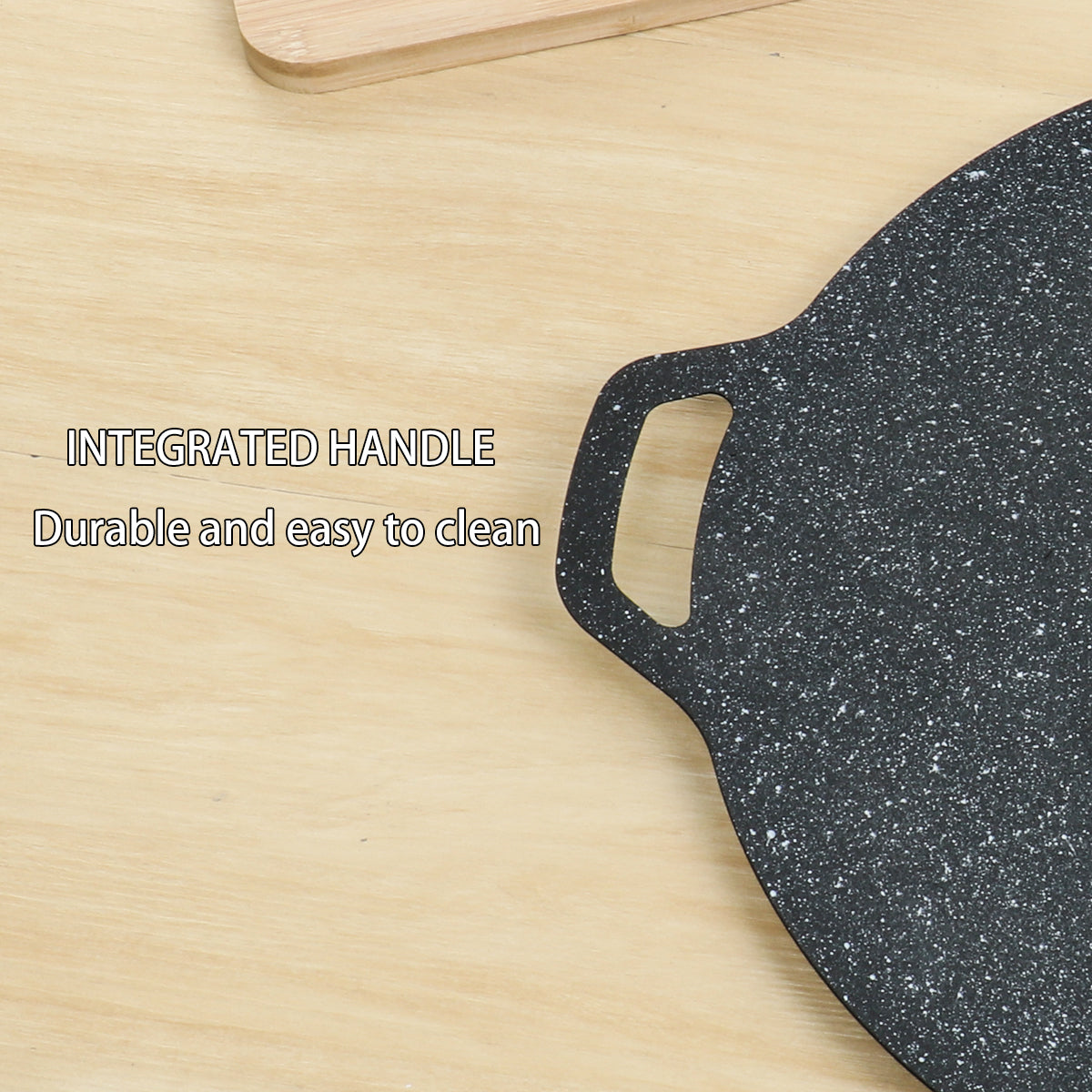 Multi-Griddle Tawa Iron Plate – Korean-Style Barbecue Grill (30cm) - My Store