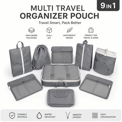 9-in-1 Travel Packing Cube Organizer Set - My Store