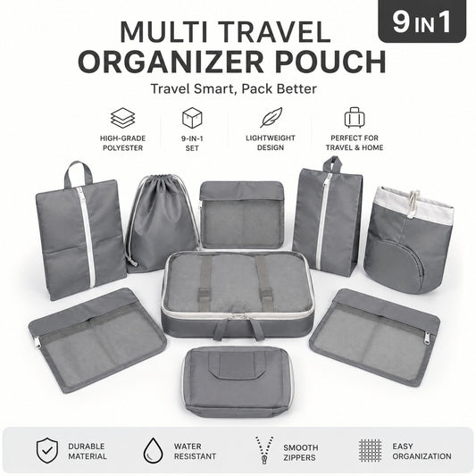 9-in-1 Travel Packing Cube Organizer Set - My Store